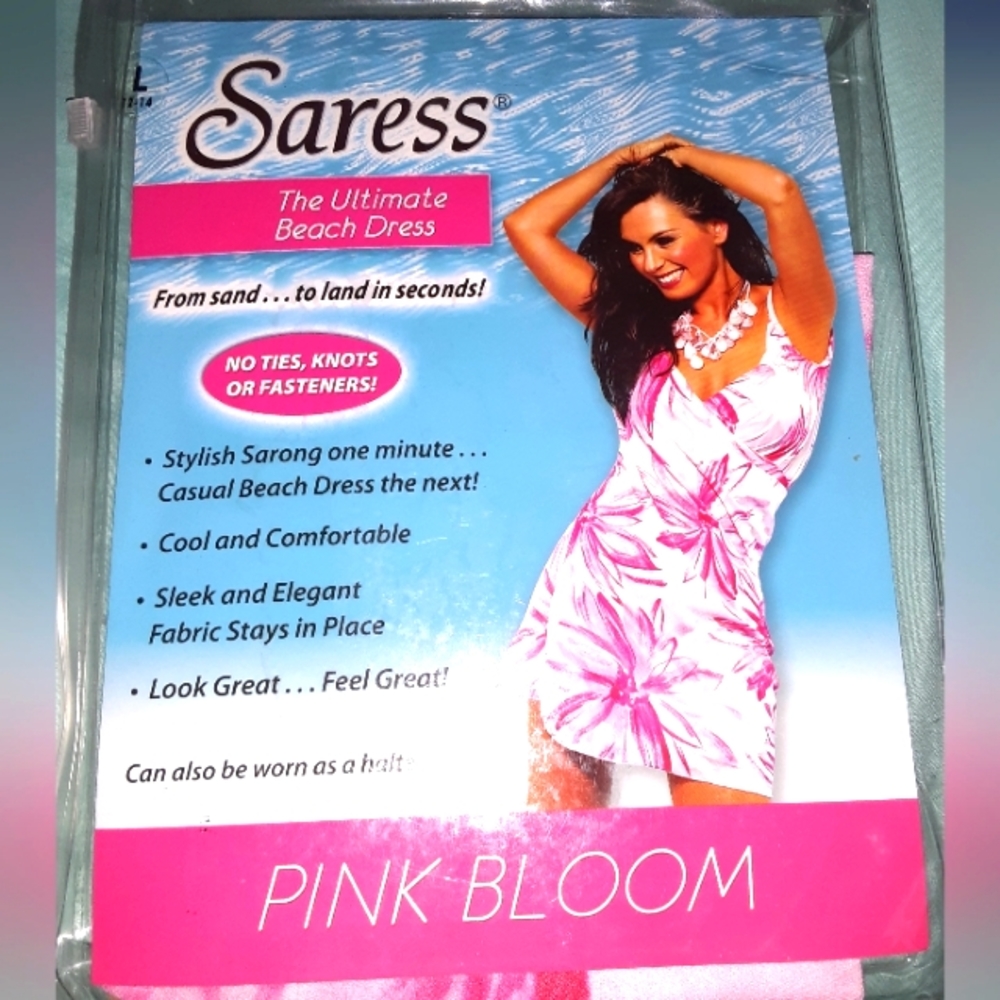 Womens size large,  Saress beach dress